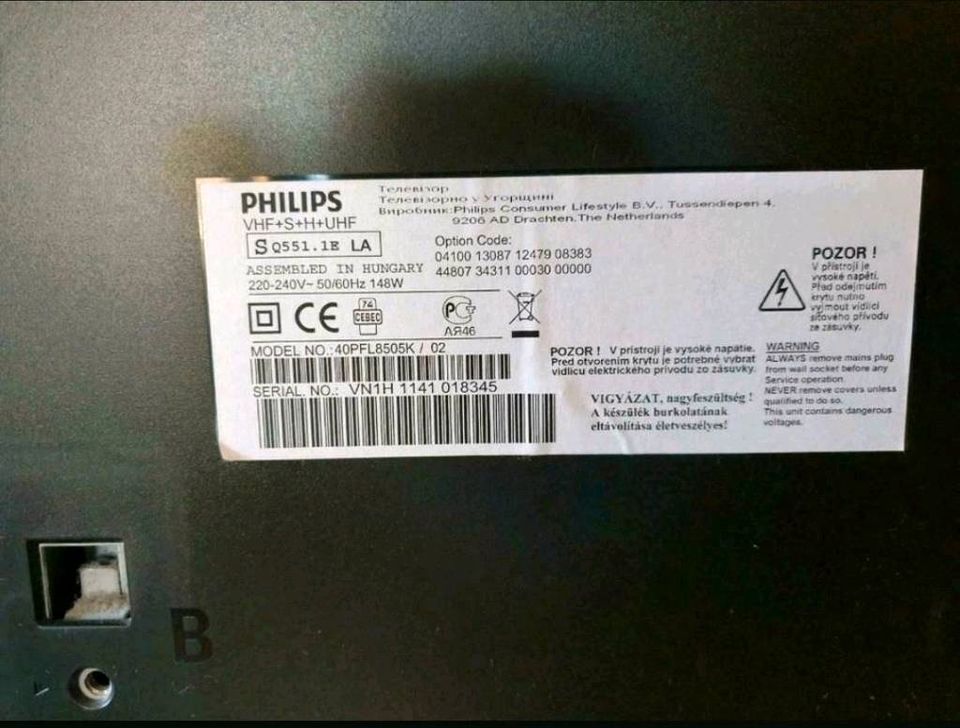 Philips LED 40 Zoll( in Augsburg