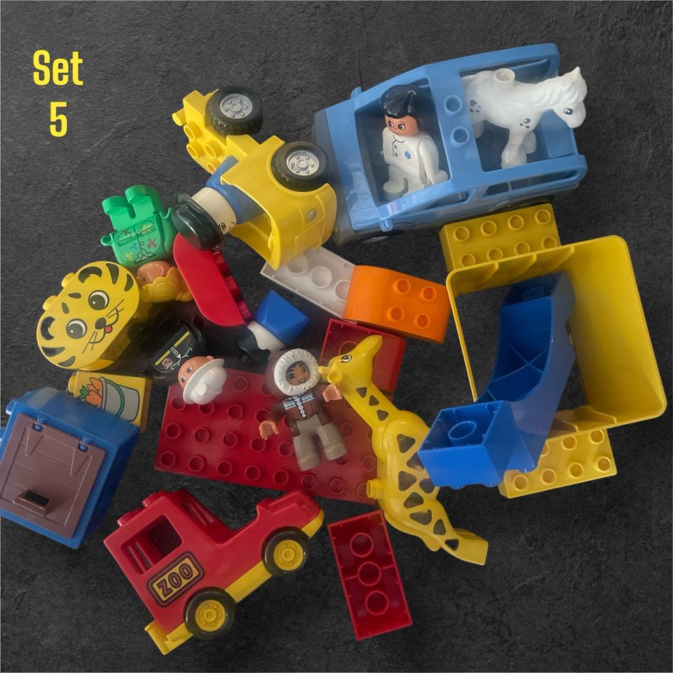 Lego Duplo Set verschiedene Sets zur Auswahl Autos Tiere Steine in Karlsruhe