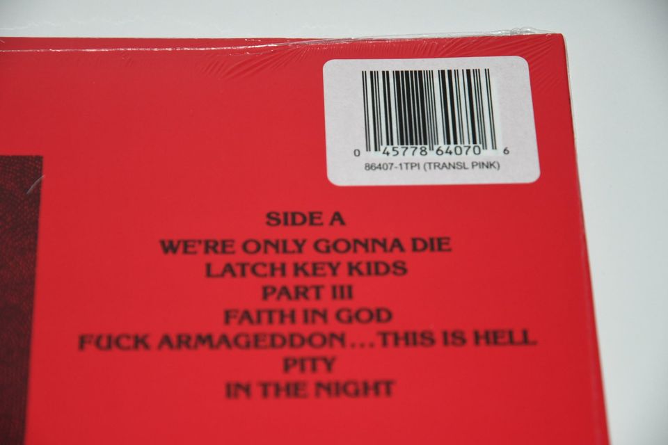 Bad Religion: how could hell be any worse? PINK VINYL LP USA PUNK in Wolfsburg