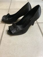 Pumps Peeptoe Partypumps schwarz Niedersachsen - Stadland Vorschau