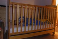 Kinderbett Gitterbett Babybett Holzbett Dresden - Leuben Vorschau