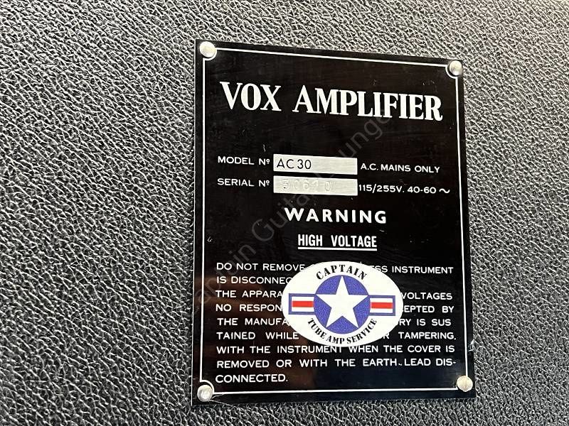 1972 VOX - AC 30 -  Reverb - ID 3367 in Emmering