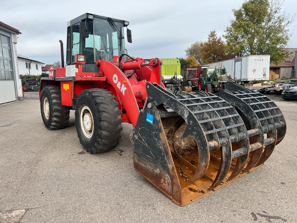 O&K L20 Schnellwechselsystem Volvo Hydr. BJ 1997 40 km/H in Dinkelscherben