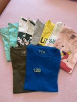 10 T-Shirts, Mädchen Shirts Gr. 128 Brandenburg - Heideblick-Bornsdorf Vorschau