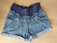 Umstands-Jeans-Shorts Gr. XL von H+M Mama, mittelblau Baden-Württemberg - Renningen Vorschau