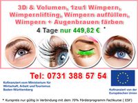 Ausbildung Wimpernverlängerung 1zu1, 3D Wimpern, günstig Stuttgart - Stuttgart-Nord Vorschau