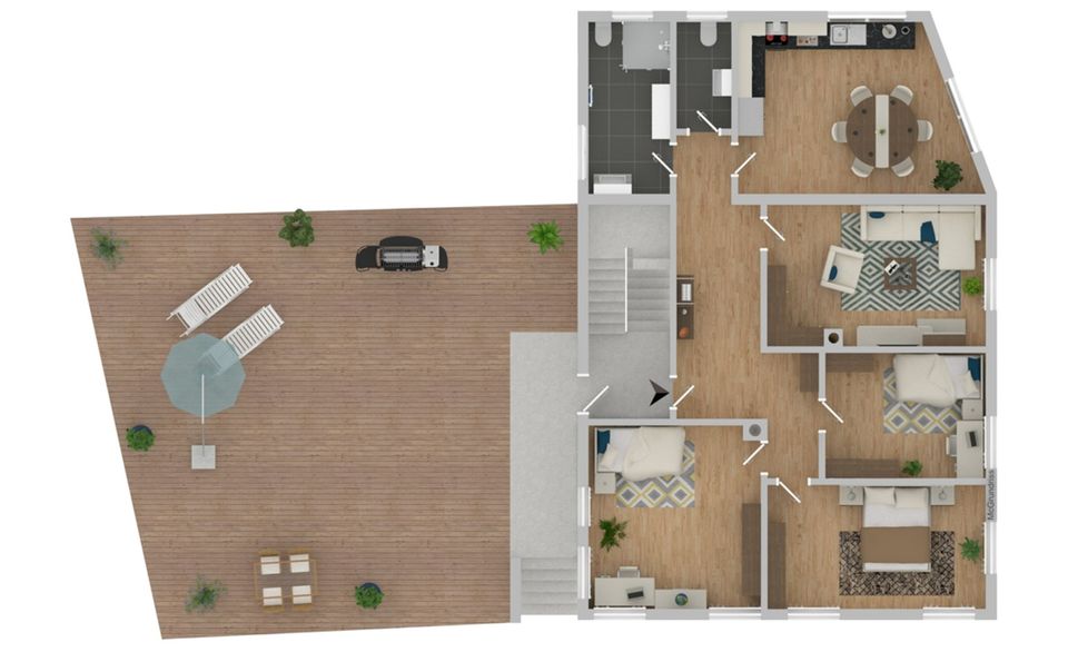 Neu renovierte 5-Zimmer Wohnung für die Familie oder Kapitalanleger >6% Mietrendite, Energieklasse A in Albstadt