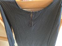2 € Gr 38  hübscher Pullover dunkelblau mit Pünktchen von Opus Sachsen - Markranstädt Vorschau