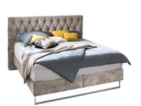 JOOP! Boxspringbett CUBIC CHESTERFIELD 180 x 200 cm Beige  Samt Nordrhein-Westfalen - Herford Vorschau