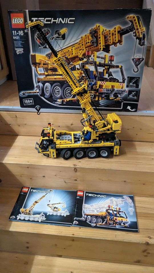Lego Technik Set 8421 Pneumatischer Mobilkran in Dippoldiswalde