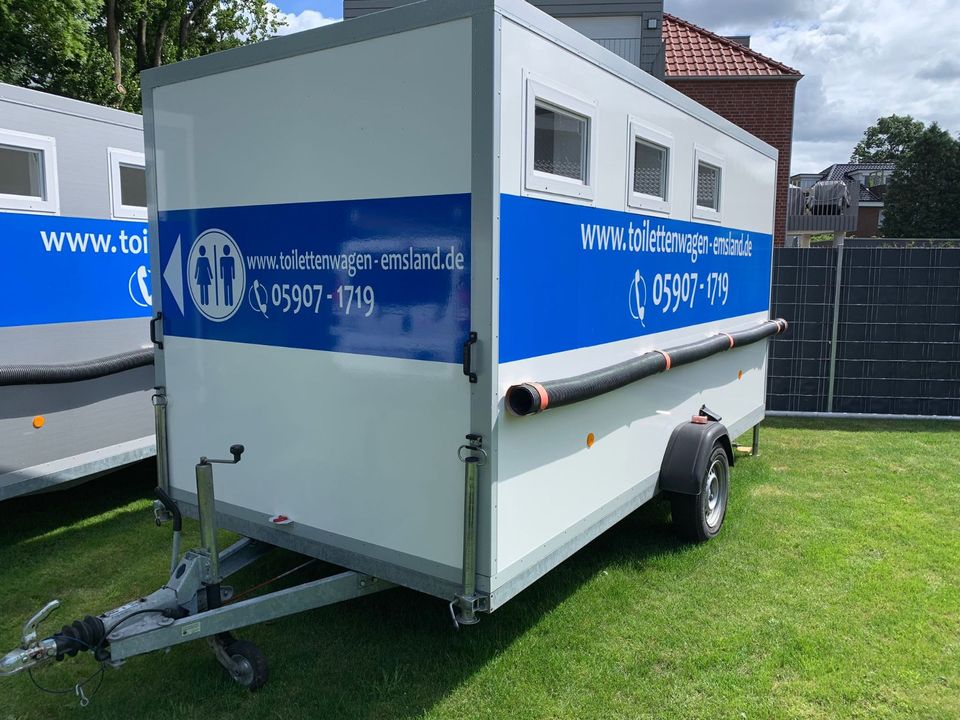 Top Toilettenwagen/ WC Wagen/ Mobil WC  zu verleihen in Geeste