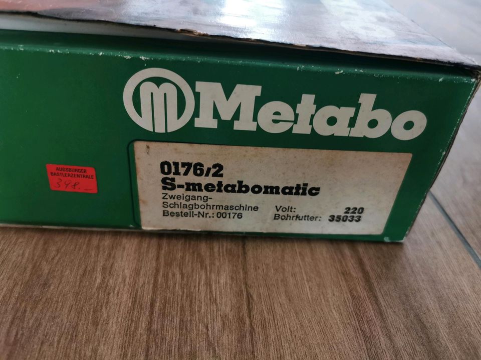 Metabo 0176/2 S-metabomatic Zweigang- Schlagbohrmaschine in Lamerdingen