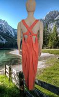 Tolles langes Kleid Maxikleid in Orange One Size Mitte - Tiergarten Vorschau