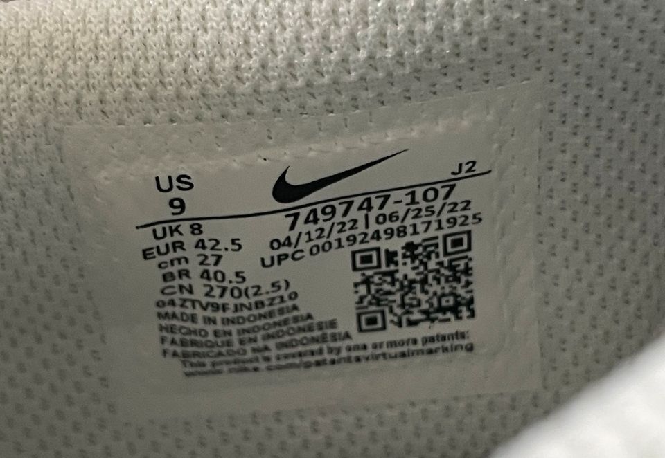 Nike Sneaker Gr. 42,5 in Nürnberg (Mittelfr)