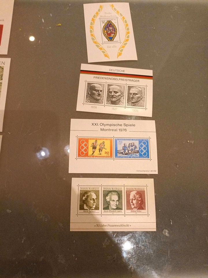 Briefmarken Blöcke Bundesrepublik in Mönchengladbach
