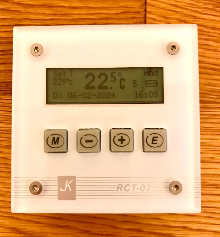 2x JK Fußbodenheizung Raumthermostat RCT-02 Funk in Hamburg