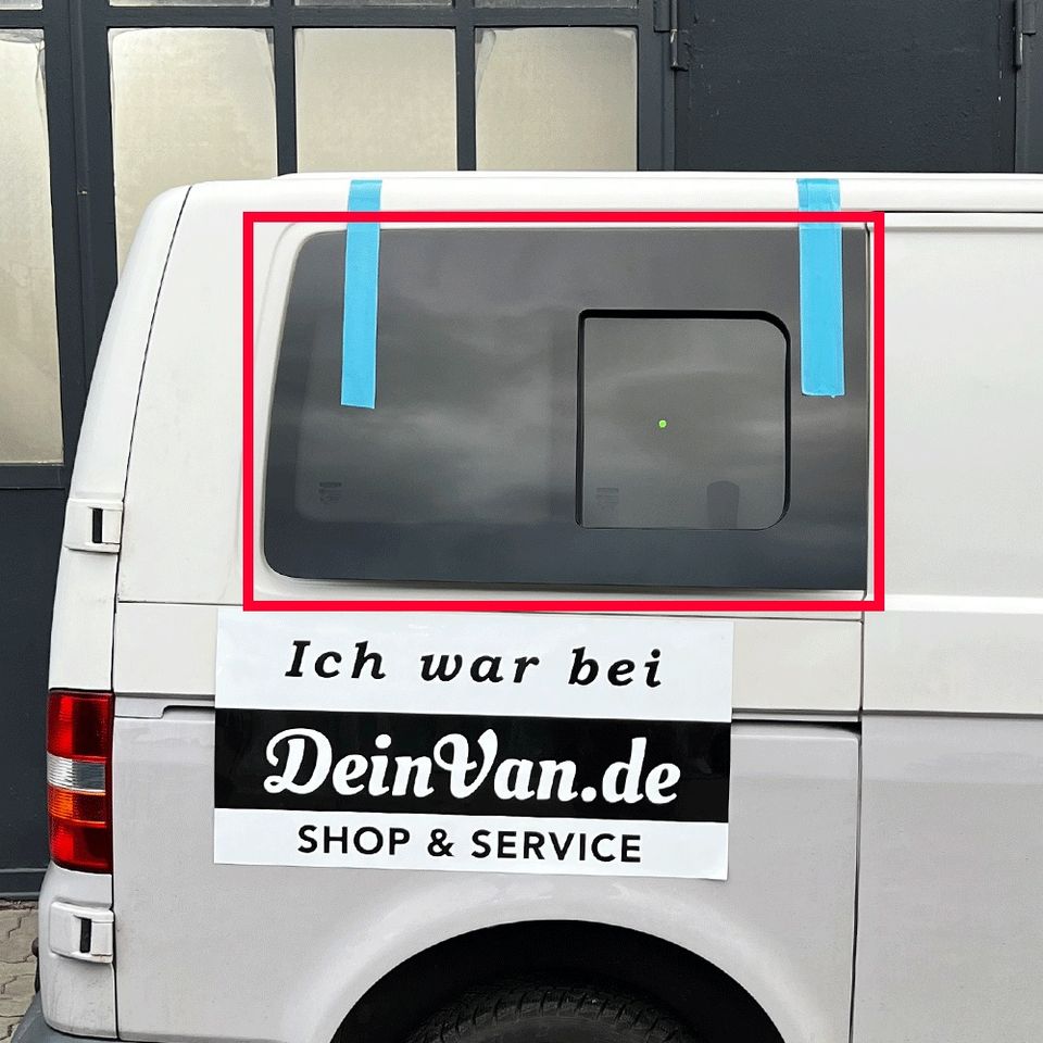 DeinVan.de Echtglas Schiebefenster Seitenscheibe VW T5 T6 T6.1 in Stadthagen