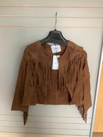 Lederjacke Mango braun Niedersachsen - Nordstemmen Vorschau