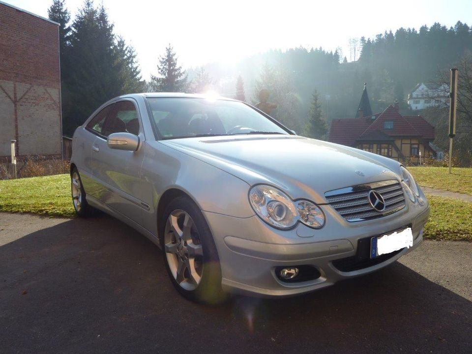 Mercedes Coupe CL 203 Kompressor Sportline in Klingenthal