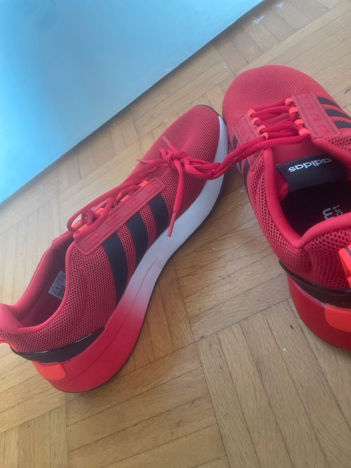 Adidas cloudfoam super Herren Sneaker Schuhe Größe 46,47 rot in Kaltenkirchen