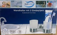 Wandhalter mit 2 Glasbechern zu verkaufen Sachsen - Thum Vorschau