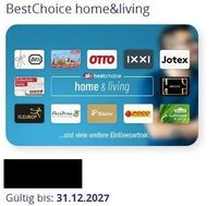 cadooz best choice home & living Gutschein Geschenkgutschein 100€ Nordrhein-Westfalen - Solingen Vorschau