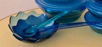 Tupperware Eleganzia Venus Schalen Salatbesteck blau grün Sachsen - Plauen Vorschau