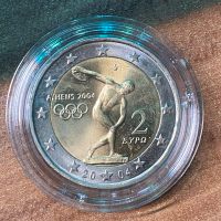 2 Euro Münze Griechenland 2004 - Olympische Spiele in Athen 2004 Nordrhein-Westfalen - Wülfrath Vorschau