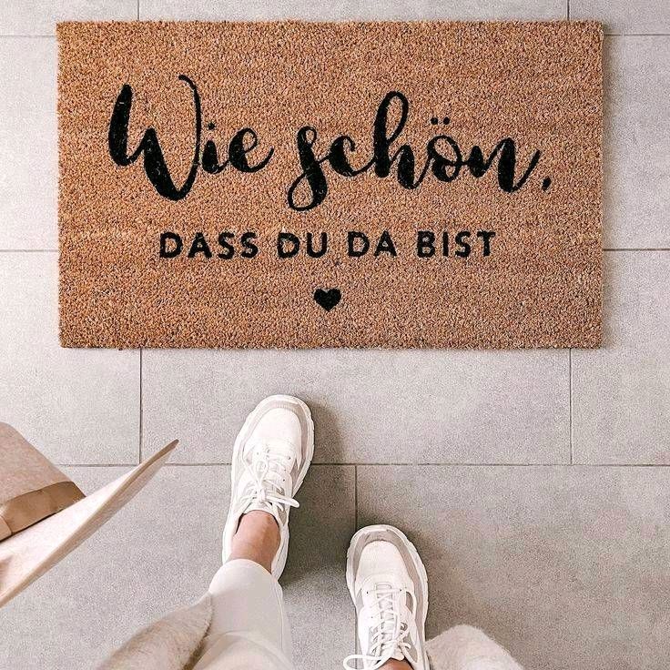 Fußmatte personalisiert Geschenk Hochzeit/ Richtfest/ Umzug in