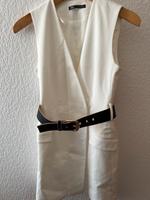Schickes Blazer Kleid weiß mit Gürtel neu Nordrhein-Westfalen - Lage Vorschau