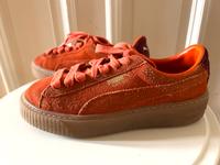 Puma Suede Sneaker orange Velour Leder Gr 37 Eimsbüttel - Hamburg Eimsbüttel (Stadtteil) Vorschau