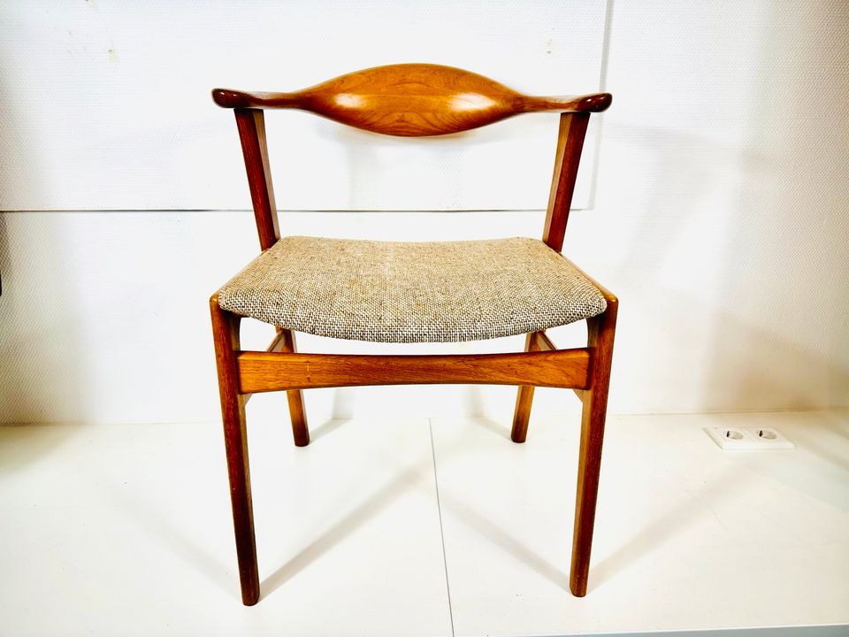 STUDIOKOMFOR Teak DANISH 1/2 Armchair KIRKEGAARD for HONG  STOLE in Centrum