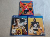 div. PS 4 Spiele (NBA Live 14 & Madden 19 NFL) / Spiel 5 € Hessen - Reichelsheim (Odenwald) Vorschau