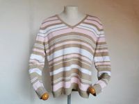 In Linea Strickpullover Baumwolle beige rosa Gr. XL Niedersachsen - Buxtehude Vorschau