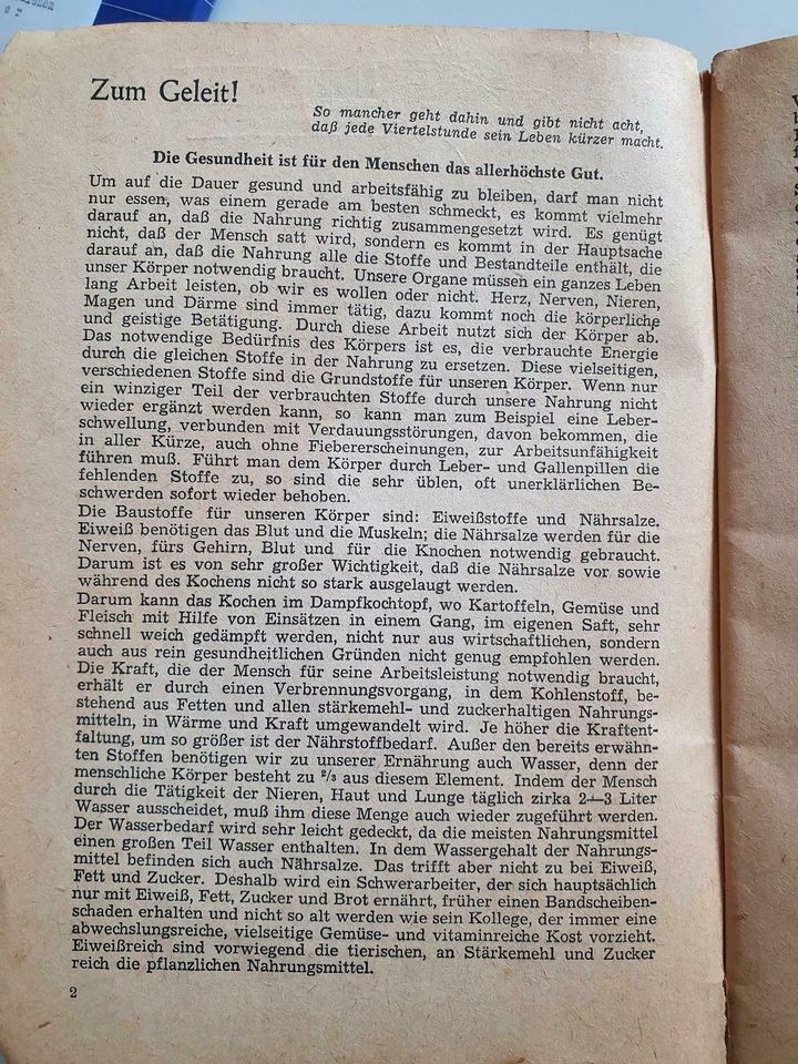 Was Sie wissen müssen alte Weisheiten und neue Erfahrungen 1954 in Krombach