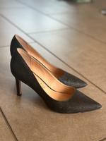 Buffalo Pumps Glitzer Heels Highheels schwarz Top Gr. 39 Nordrhein-Westfalen - Warburg Vorschau
