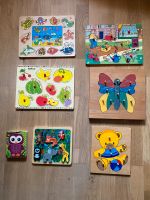 7 x verschiedene Holzpuzzle Kind / Baby Hessen - Griesheim Vorschau