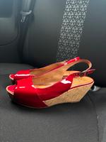 Gadea Rote Lack Wedges Absatzschuhe Gr.40 Bayern - Attenkirchen Vorschau