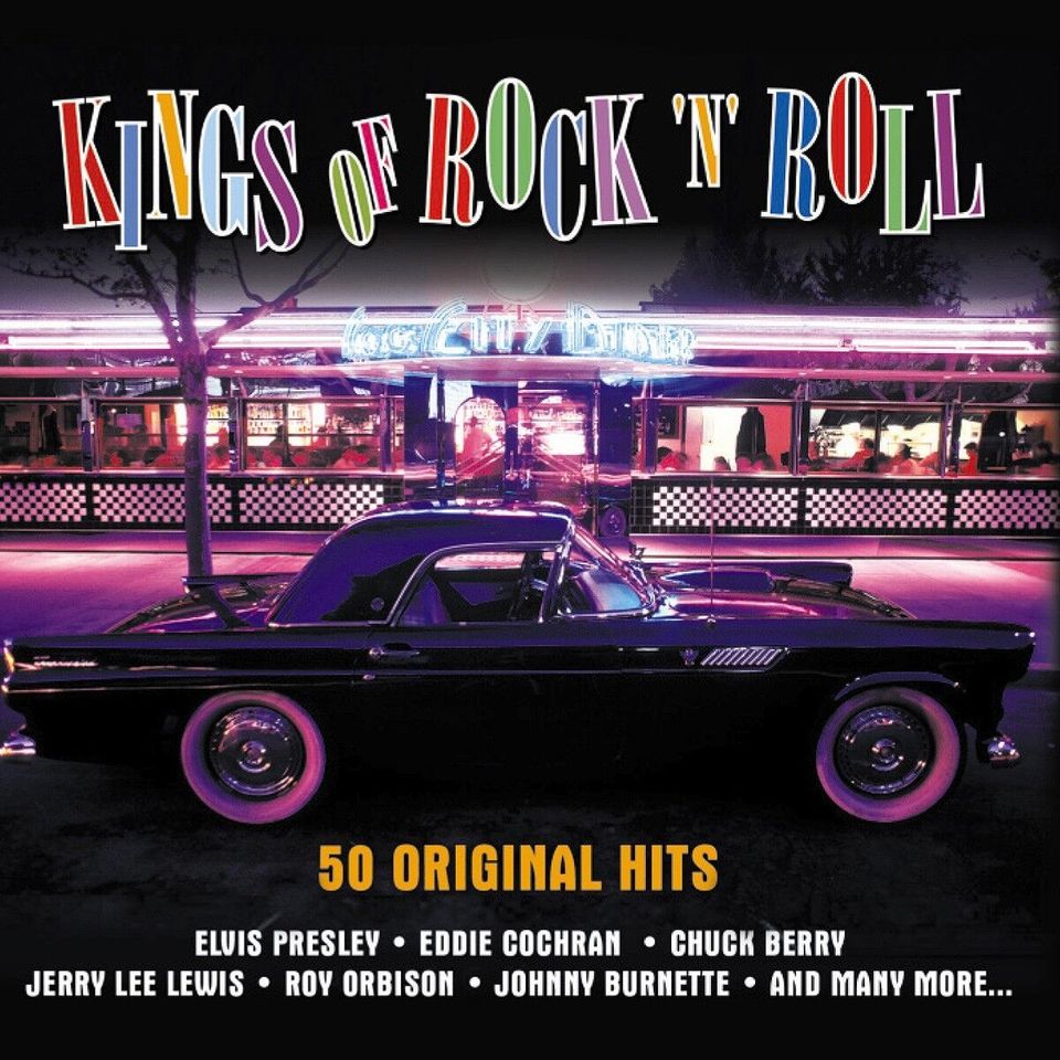 Kings Of Rock 'n Roll Elvis Eddie Cochran Buddy Holly 2 CD in Wiesbaden