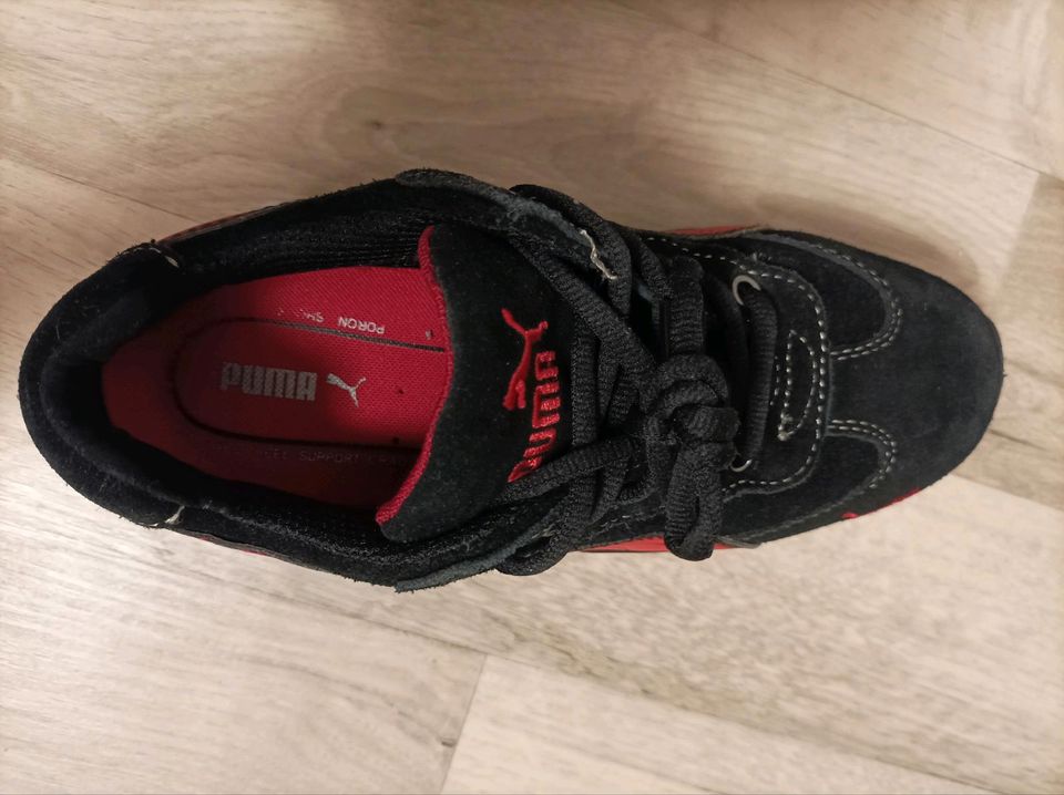 Puma Sicherheitsschuh S1P, Halbschuh schwarz- rot in Greifswald