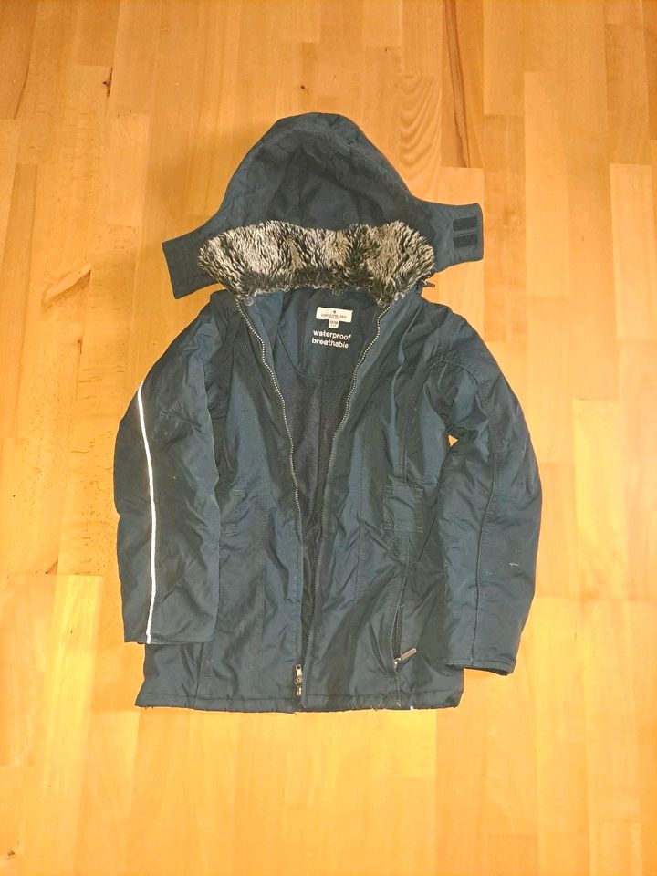 Winterjacke von Jonas Nielsen blau Gr. 152/158 in Evessen