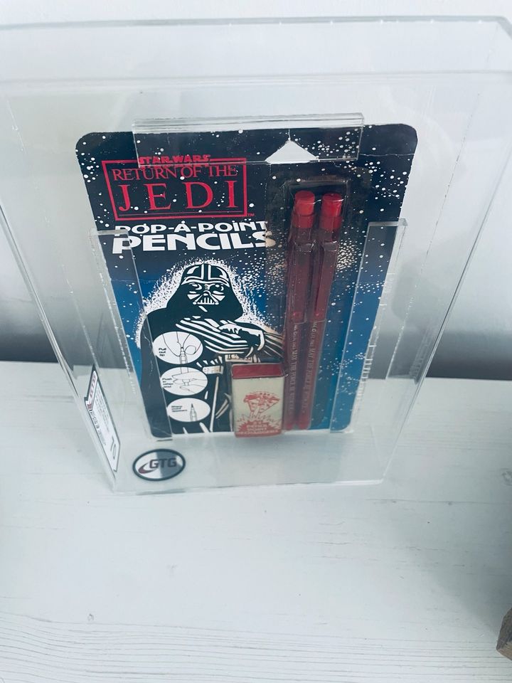 Star Wars vintage Pencil Merch GTG Grading 70% in Olfen