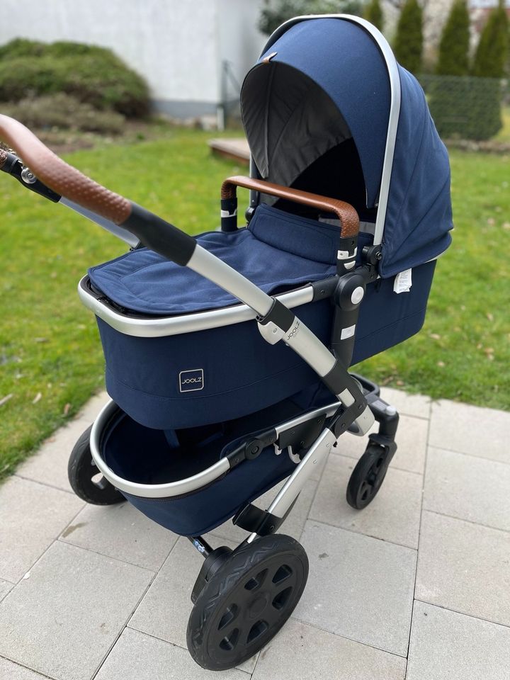 Joolz Geo 2 Kombi-Kinderwagen blau mit Zubehör in Eichenzell