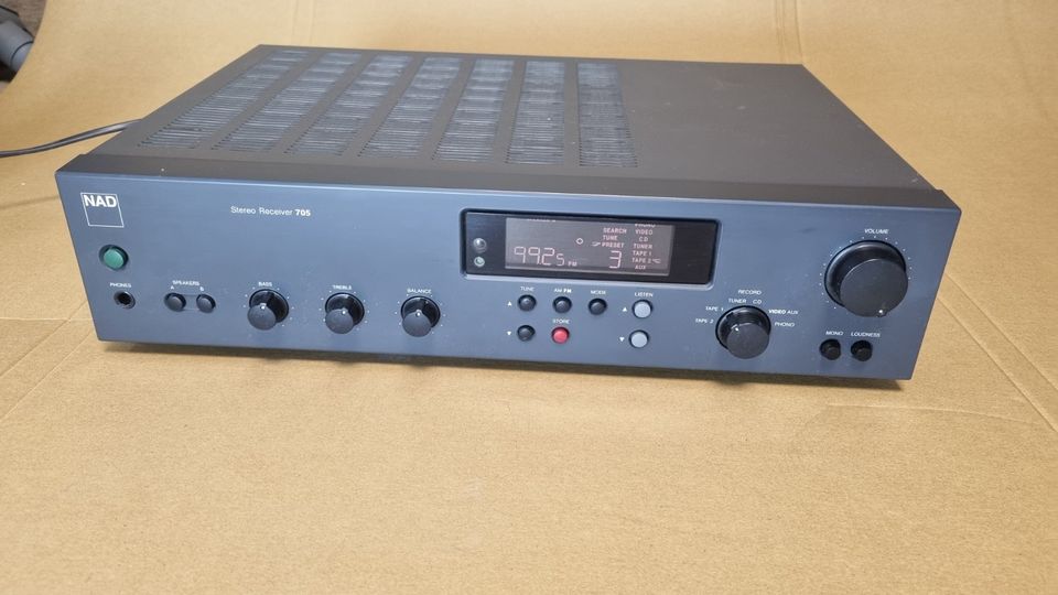 NAD Stereo Receiver 705 mit Fernbedienung AM/FM in Bayern - Landshut |  Radio & Receiver gebraucht kaufen | eBay Kleinanzeigen ist jetzt  Kleinanzeigen