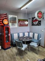 Dinermöbel Style Retro Eckbank US Küche Dinerbank Stuhl Tisch Nordrhein-Westfalen - Mülheim (Ruhr) Vorschau