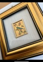 Blaumeise Blattgold Lithographie Vintage Retro Antik Zertifikat Bochum - Bochum-Wattenscheid Vorschau