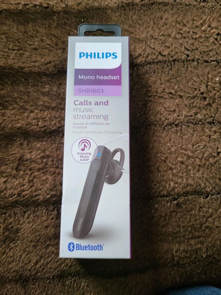 Philips mono Headset neu in Herne