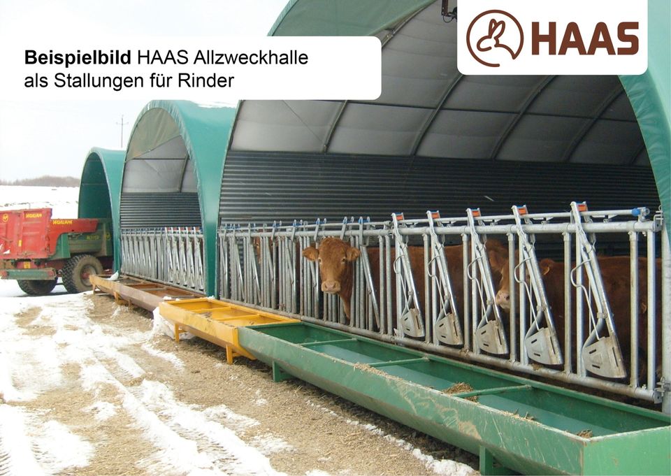 HAAS Allzweckhalle 9,3 mx 15 m – Rundbogenhalle *ANGEBOT* in Nümbrecht