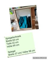 Hängeschrank mit Spiegel Sachsen - Neukirchen/Erzgeb Vorschau