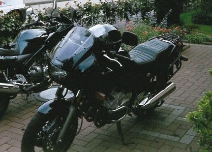 Yamaha XJ600S Diversion..Reifen neu..Schwarz Effektlack...TOP !!! in Jade